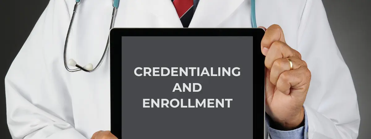 Credentialing specialist handling provider enrollment